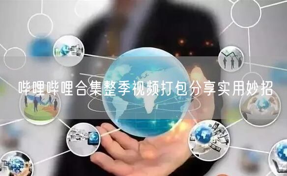 哔哩哔哩合集整季视频打包分享实用妙招