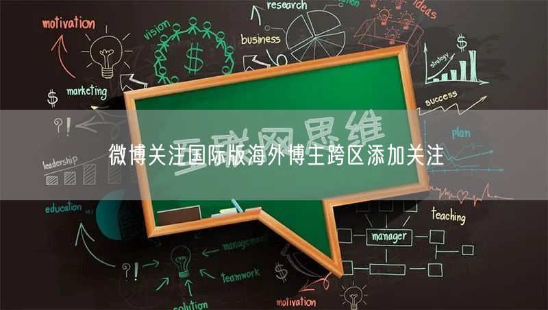 微博关注国际版海外博主跨区添加关注